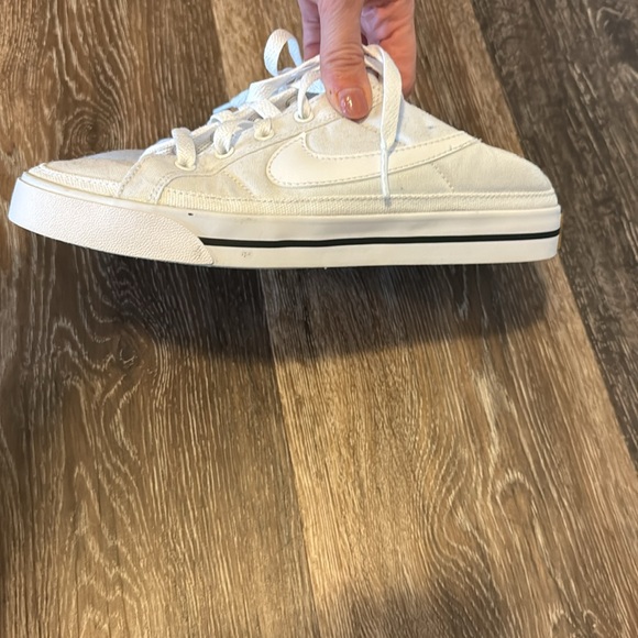 COPY - White Nike Court Slides - Picture 4 of 5